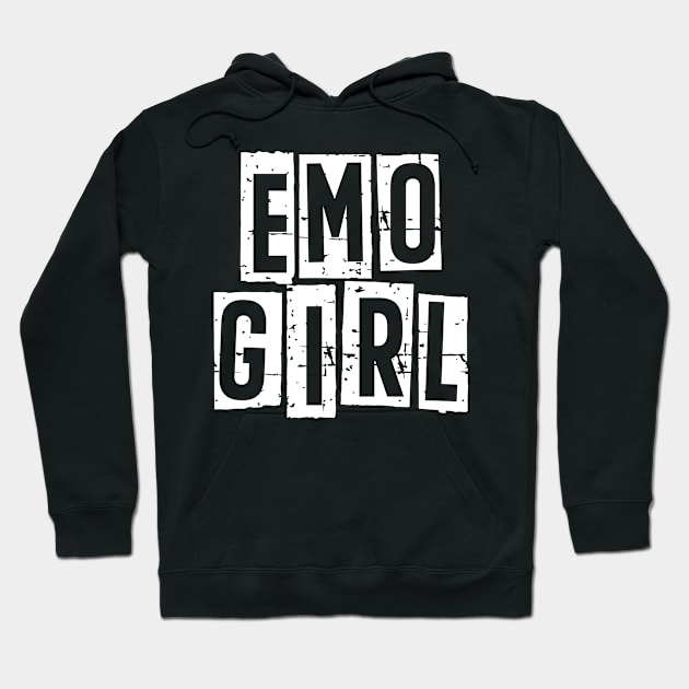 Emo Girl Hoodie by BDAZ